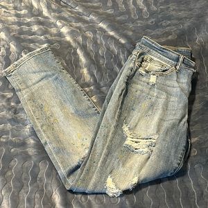 Judy Blue size 16w Paint Splatter